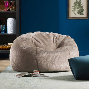 Latitude Run Icon Giant Two Seater Corduroy Hartford Bean Bag Sofa